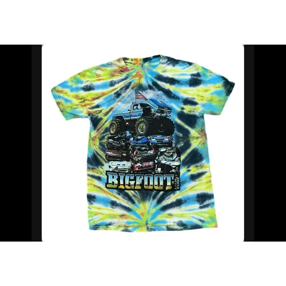 Bigfoot Monster Truck Tie-Dye Tee
